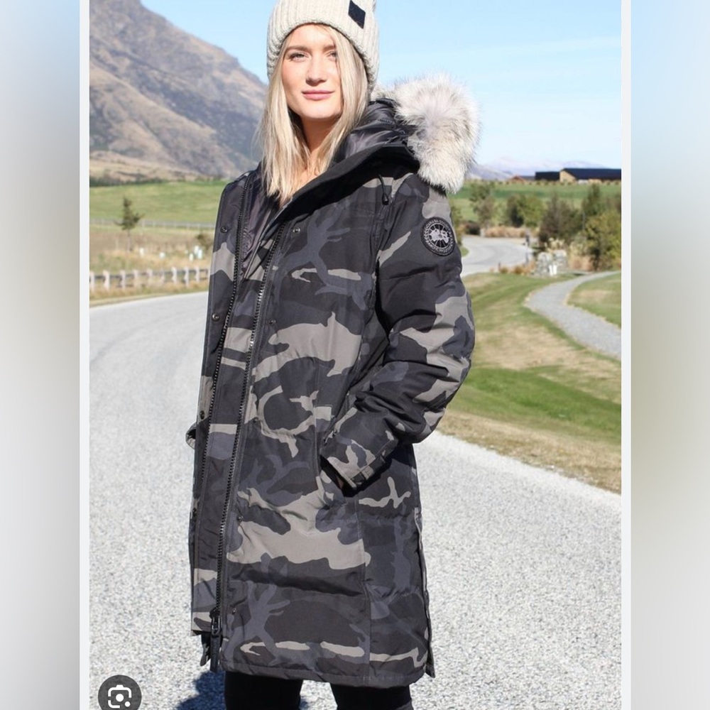 Canada Goose Black Camo Shelbourne Black Label